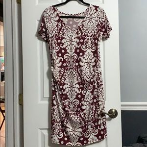 Pink Blush Maternity Dress